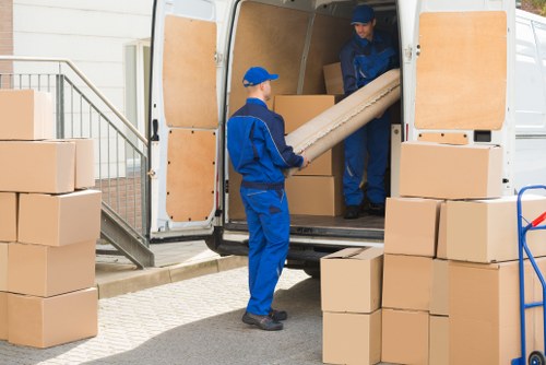 Secure Man And Van Crystal Palace payment page illustration