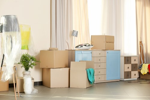 Furniture removal team handling heavy household items in Crystal Palace