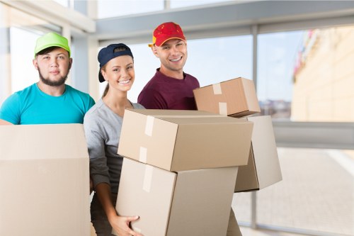 Local removals team helping with a home move in Crystal Palace