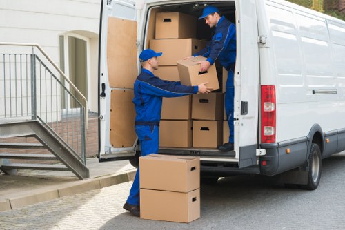 Local Crystal Palace van service transporting furniture and household belongings