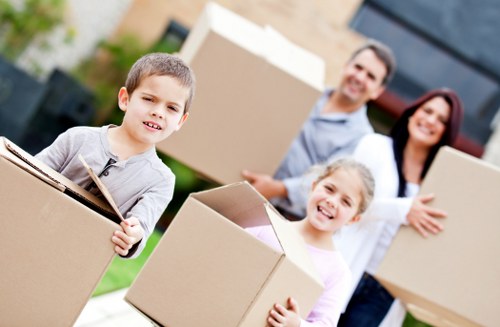 Commercial removals support for a local Crystal Palace business