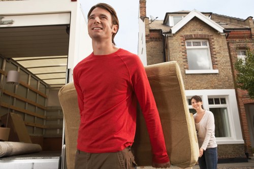 Local moving van for furniture removals near Crystal Palace homes