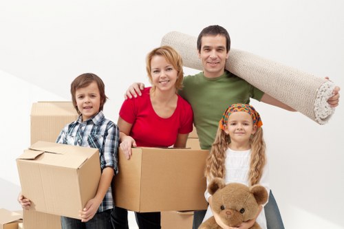 Local office relocation with careful loading near Crystal Palace